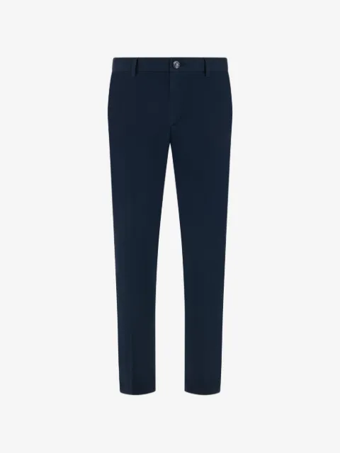 Boggi Milano stretch diagonal pocket trousers