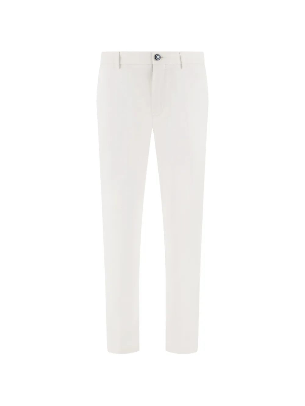 Boggi Milano Pantaloni elasticizzati in cotone - Bianco