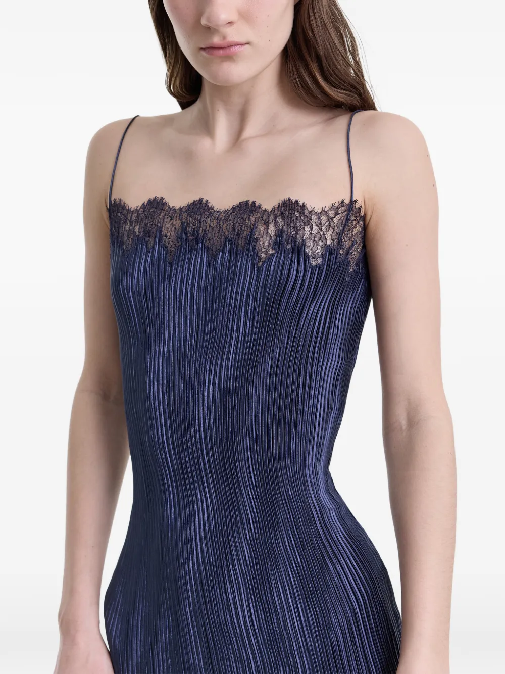 FFORME Lumi midi-jurk Blauw