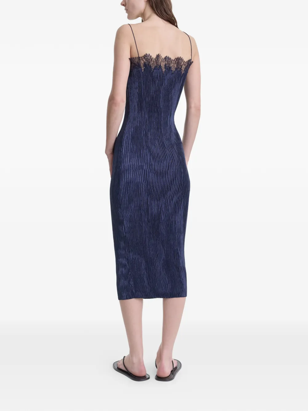 FFORME Lumi midi-jurk Blauw