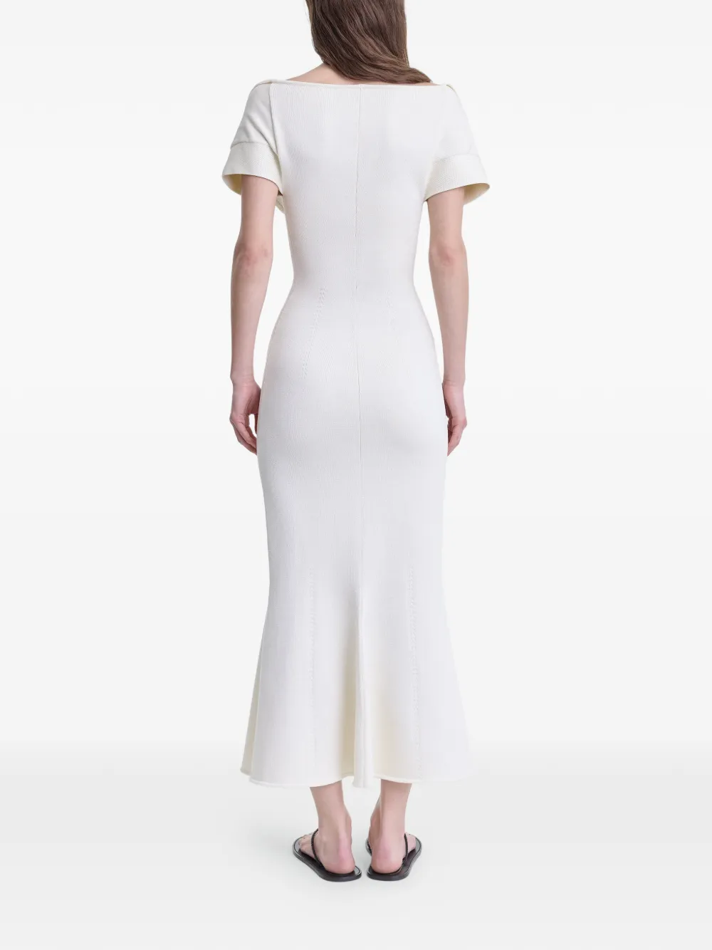  Fforme Vestido Midi Zaria - Neutro 