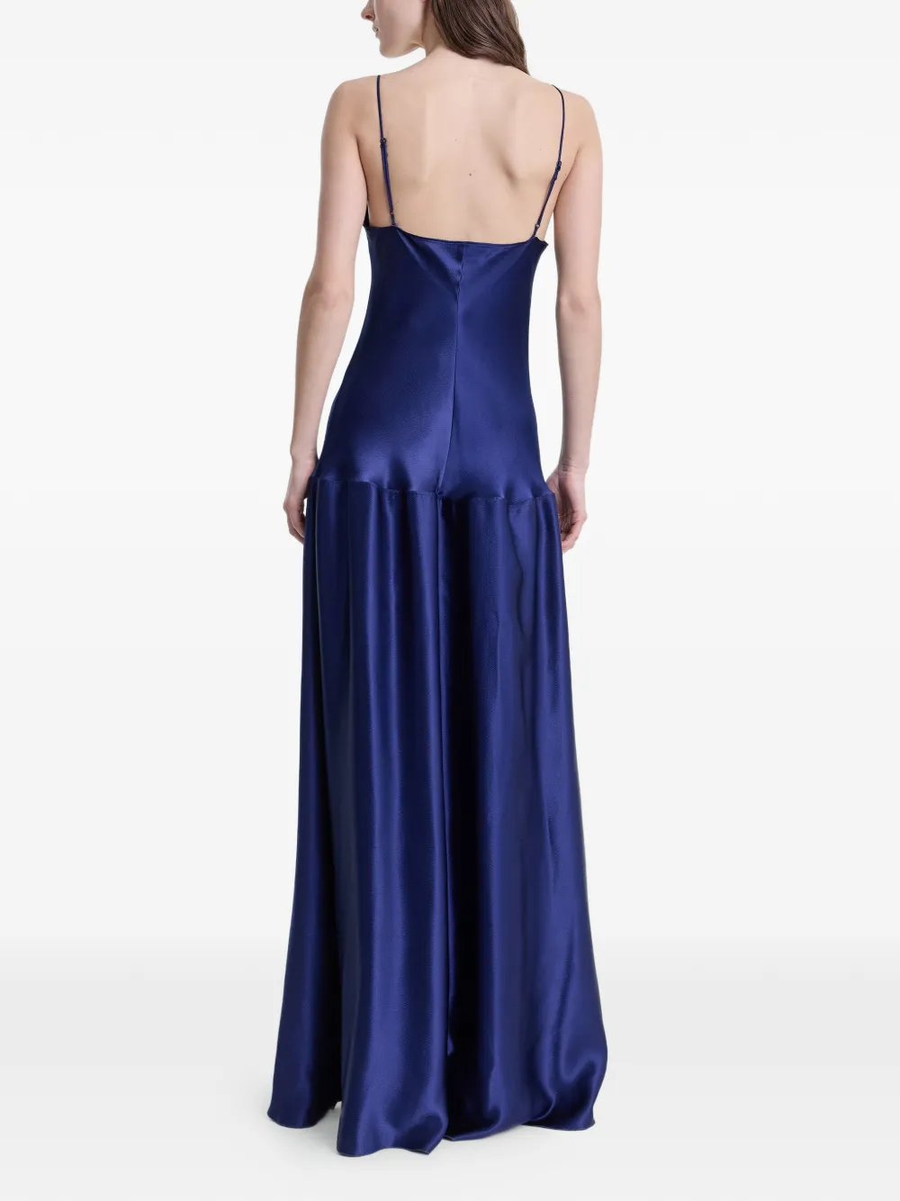  Fforme Vestido Largo Layla - Azul 