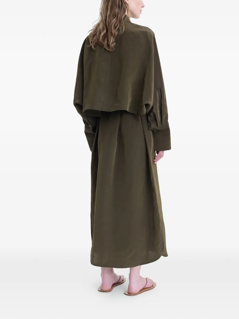 FFORME Keya maxi-jurk Groen