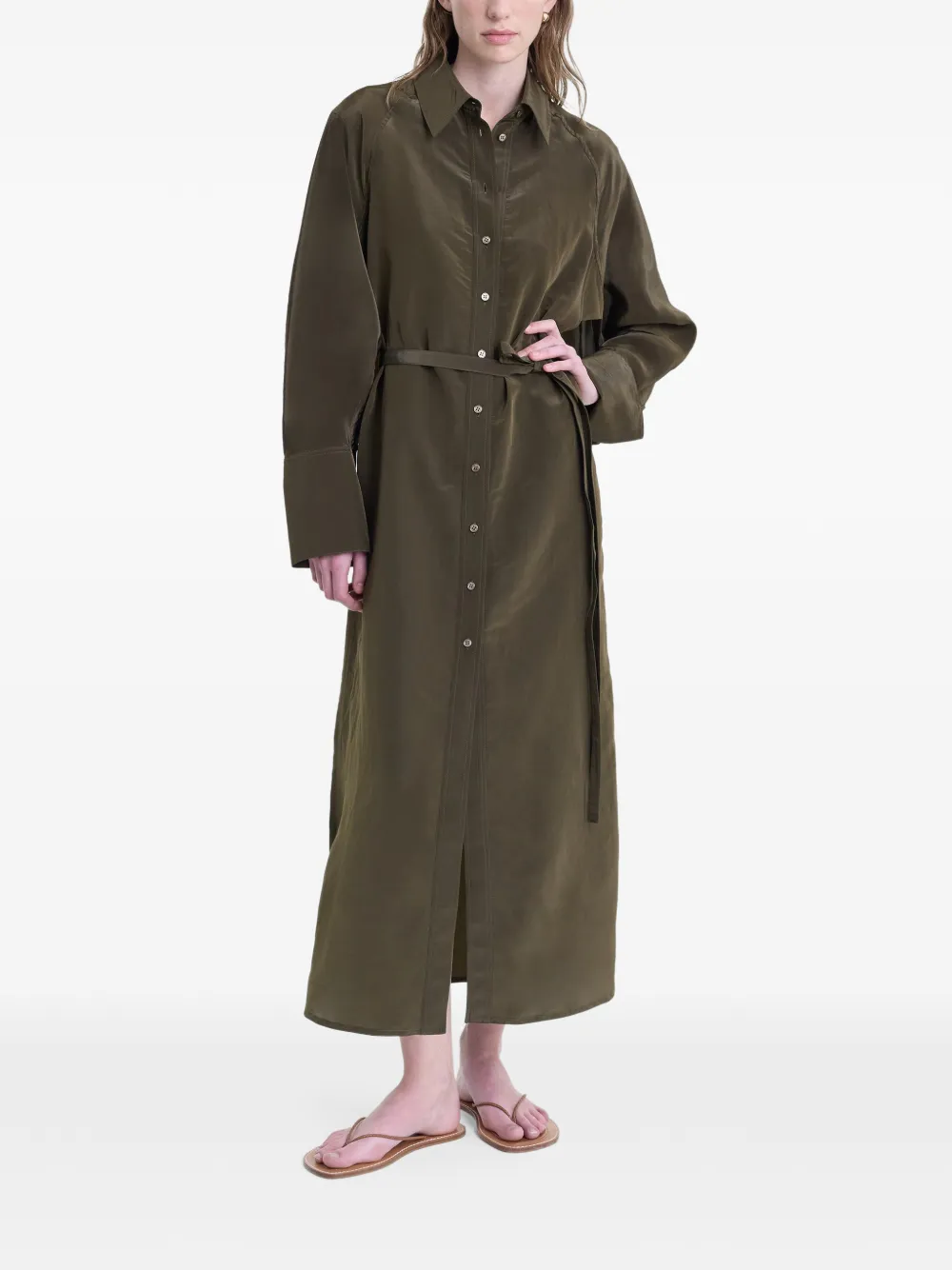 FFORME Keya maxi-jurk Groen
