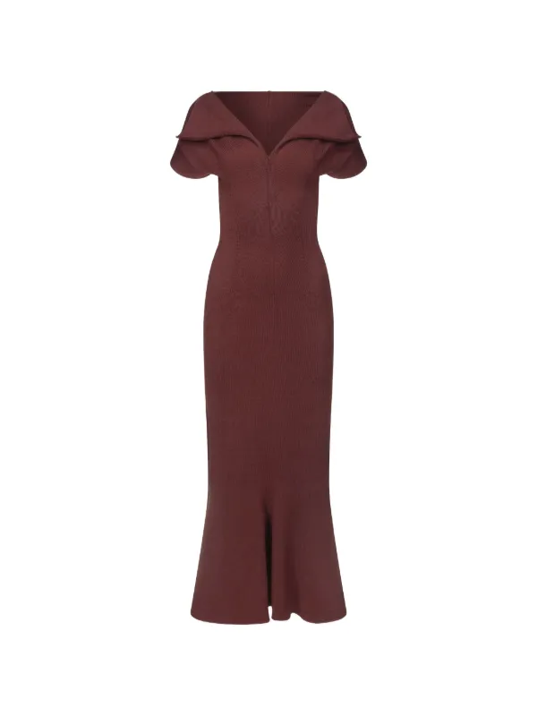 Fforme Zaria Maxi Dress in Red