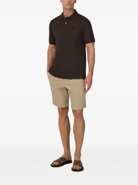 Boggi Milano drawstring pleated shorts