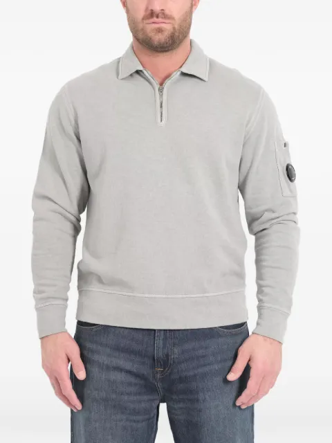 C.P. Company zip polo sweatshirt
