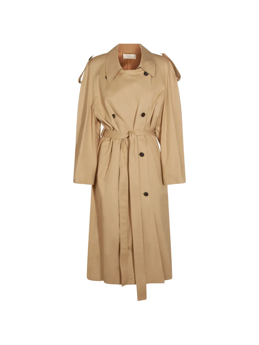 The Row button belted coat - Toni neutri