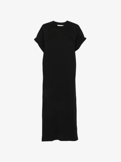 Tela Midikleid mit Lochstickerei