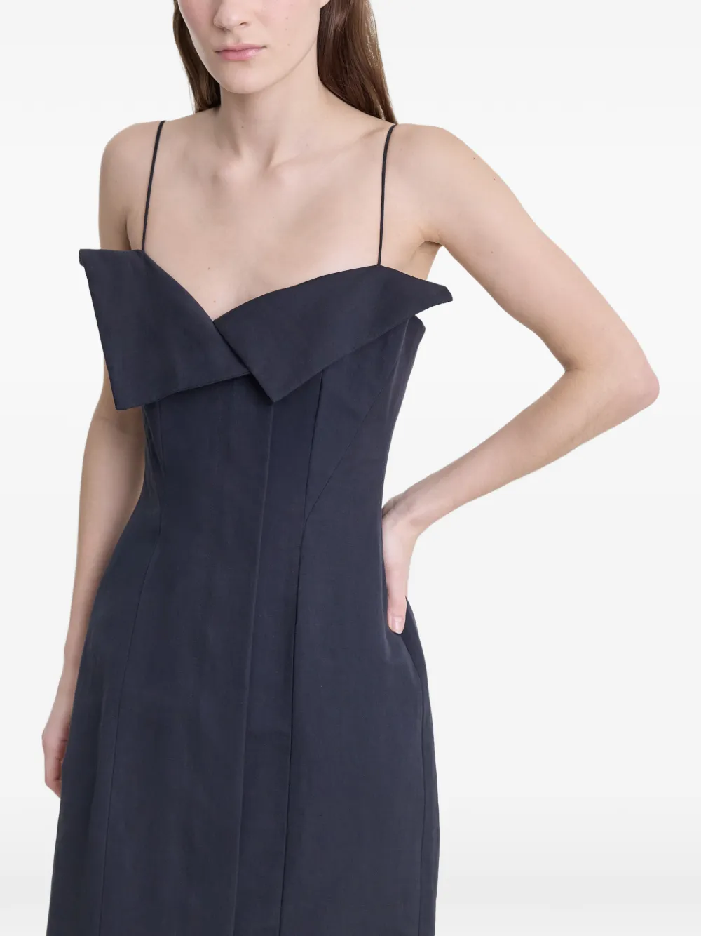FFORME Skylar maxi-jurk Zwart