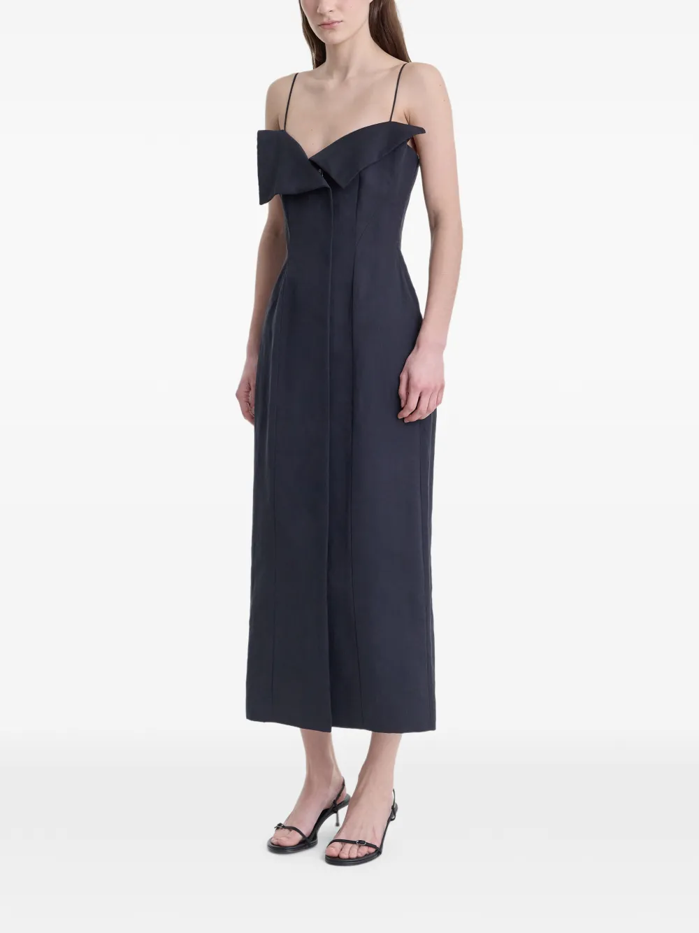 FFORME Skylar maxi-jurk Zwart