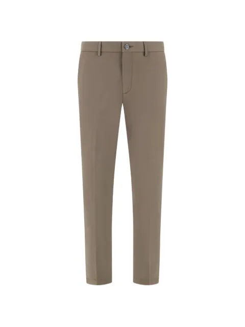 Boggi Milano diagonal-pocket trousers