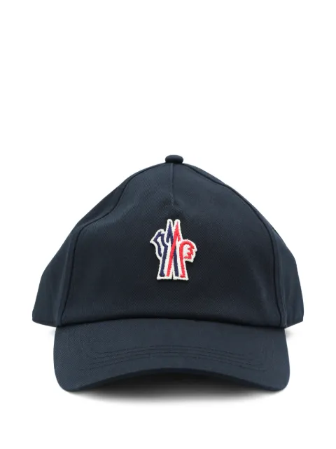 Moncler Grenoble logo-patch baseball cap
