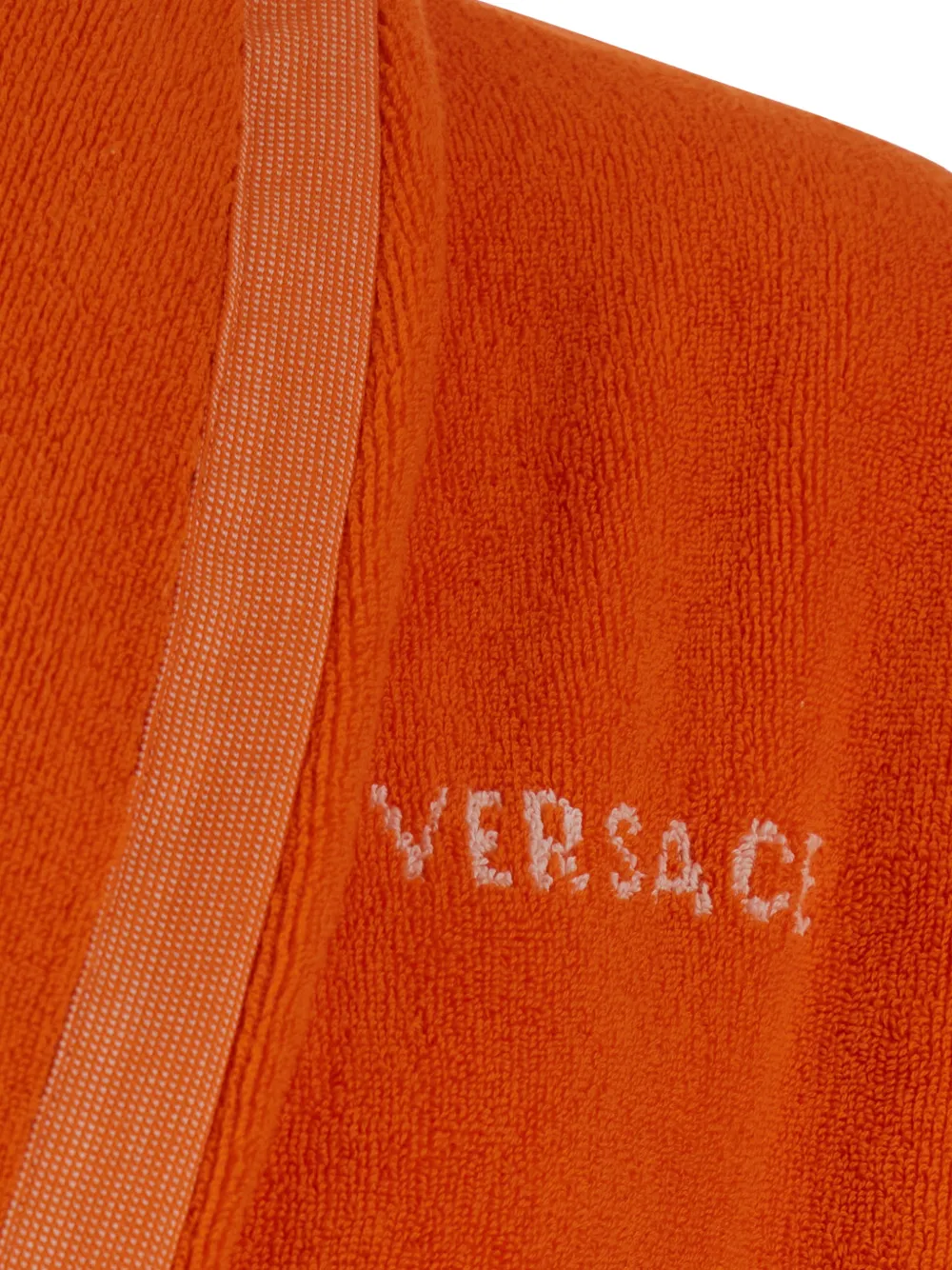  Versace Home Albornoz De Algodón - Naranja 