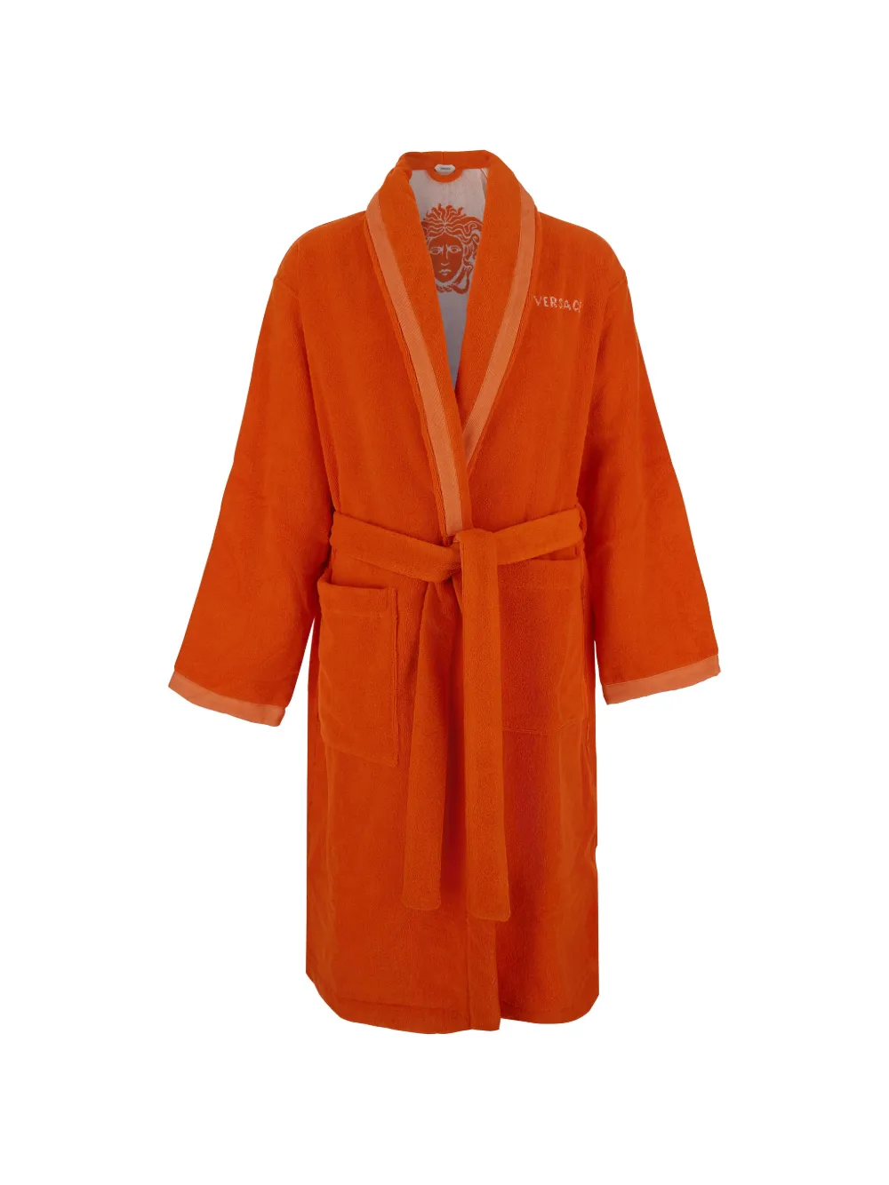 Versace Home cotton bathrobe - Arancione