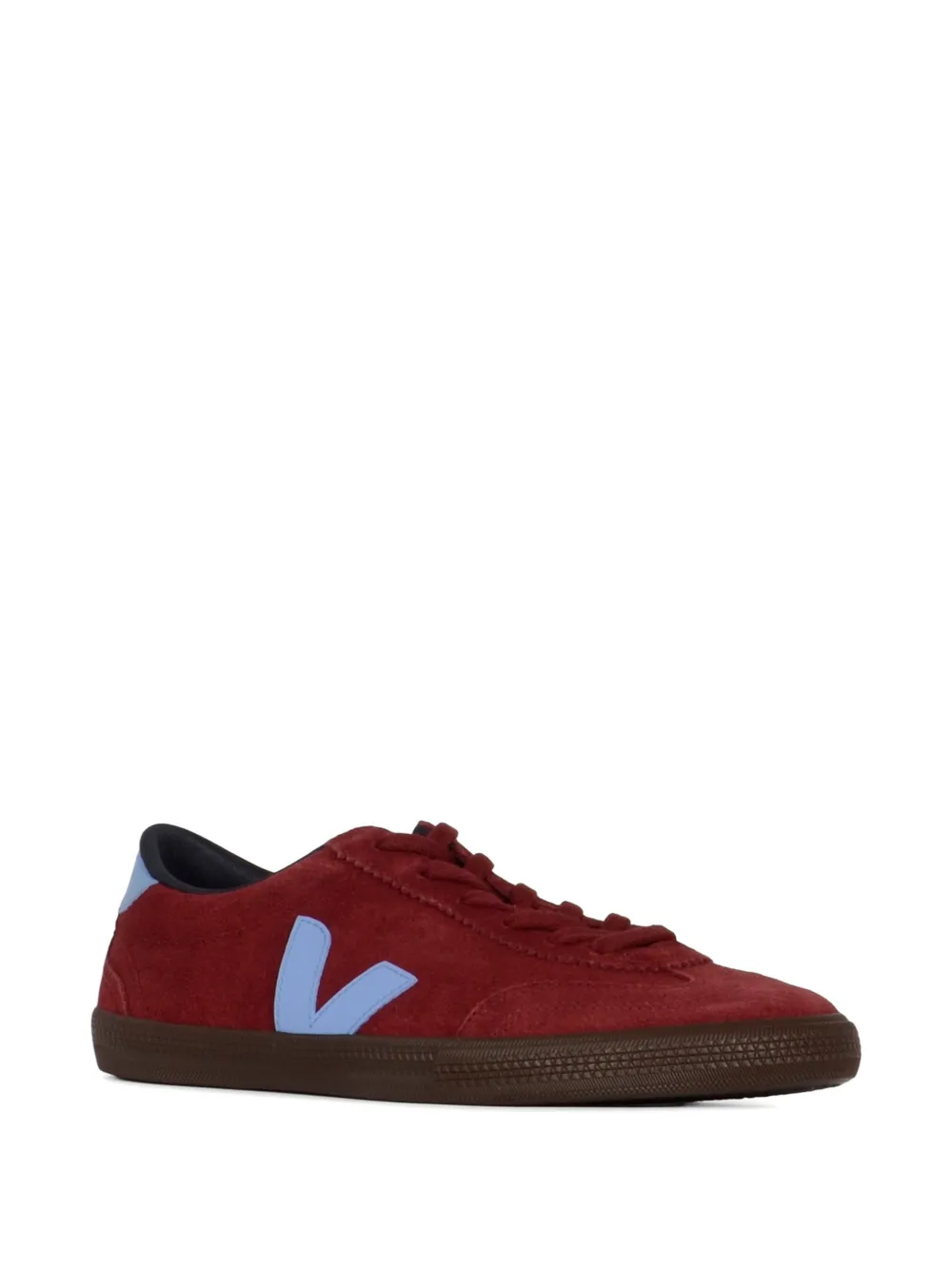 VEJA Volley logo suede sneakers Rood