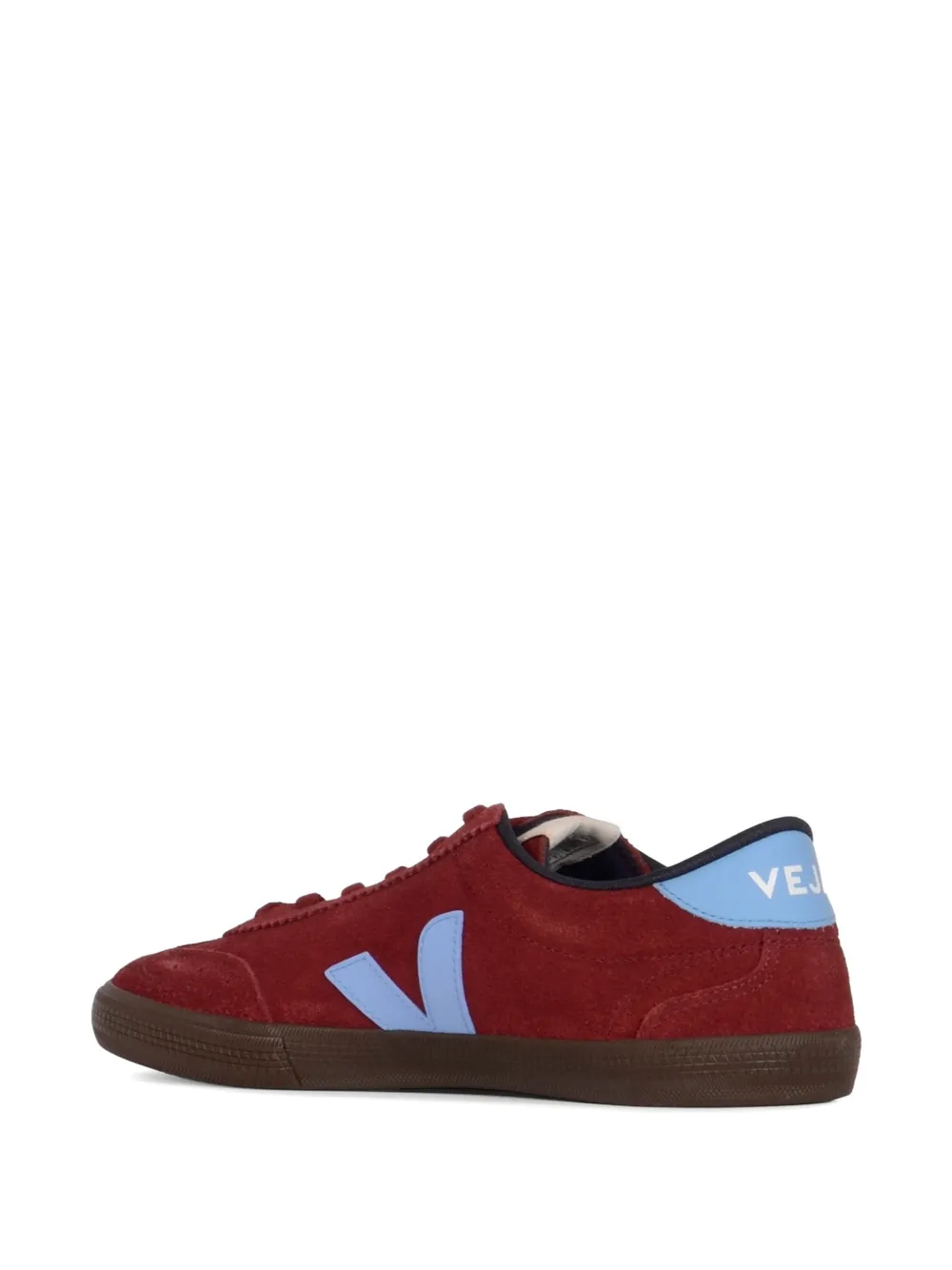VEJA Volley logo suede sneakers Rood
