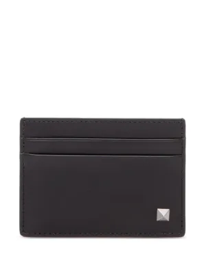 Valentino Garavani Vロゴ レザー マネークリップ 財布 | ブラック