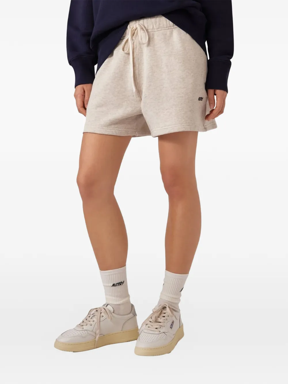 Autry Shorts met geborduurd logo Grijs