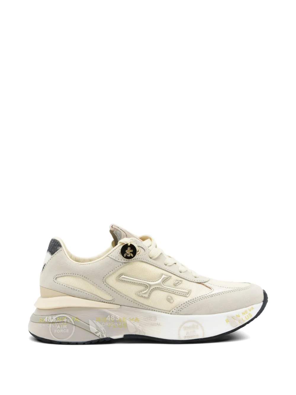 Premiata Moerun 7304 round-toe sneakers - Toni neutri