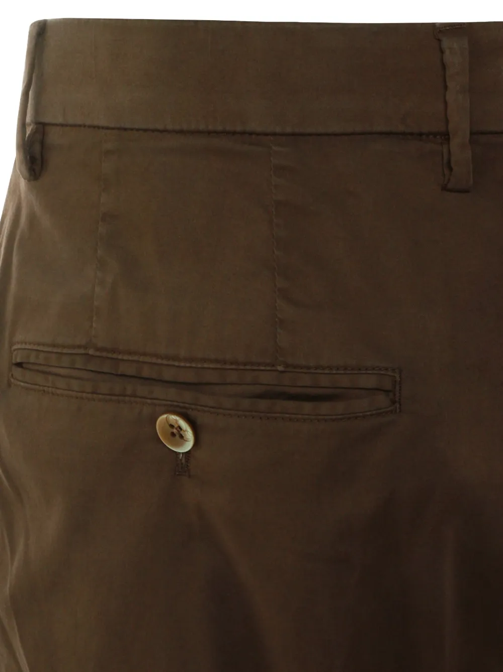 GTA Pantalone Broek met knopen Bruin
