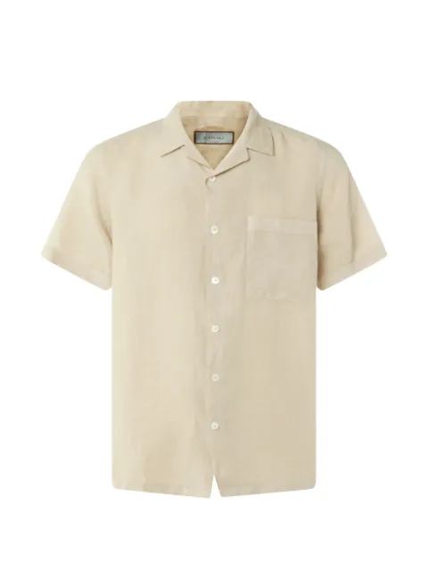 Canali pocket short-sleeve shirt