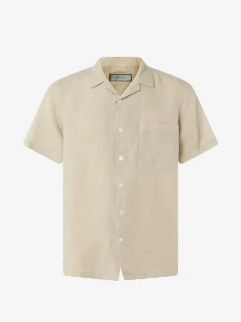 Canali pocket short-sleeve shirt