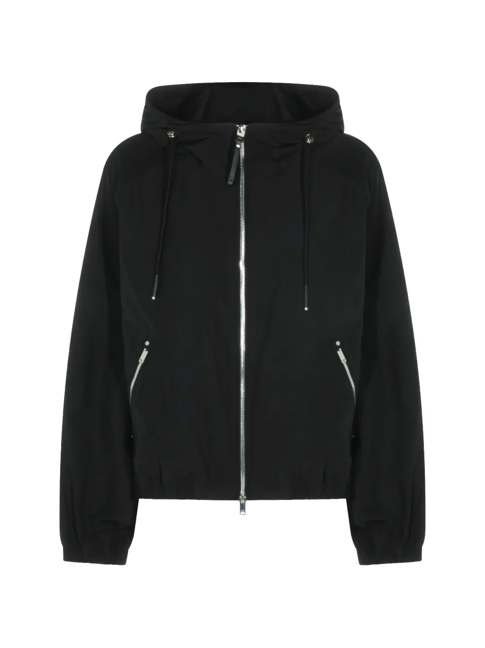 Moose Knuckles hooded zip jacket - Nero