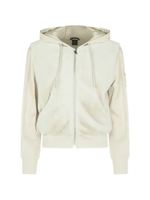 Moose Knuckles patch hooded jacket