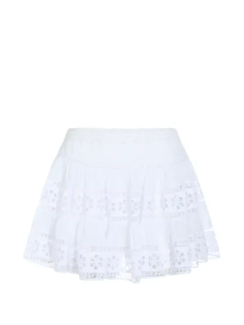 Charo Ruiz Ibiza Lea floral lace mini skirt