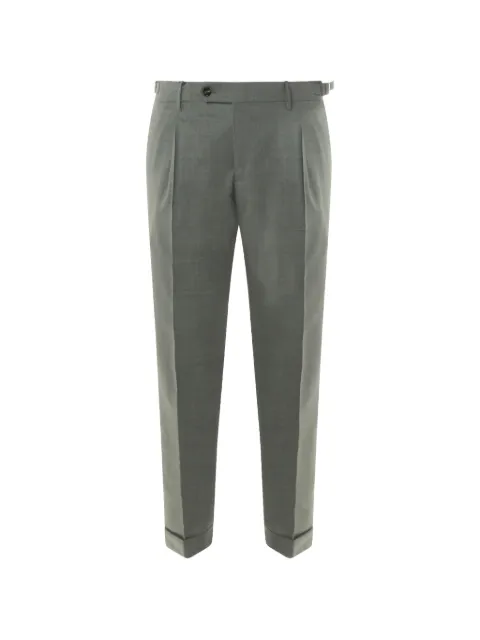 Berwich button roll-up trousers