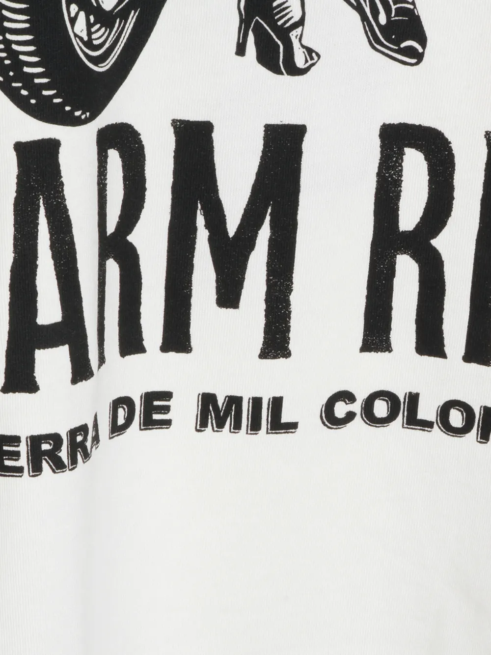 FARM Rio T-shirt met print Beige