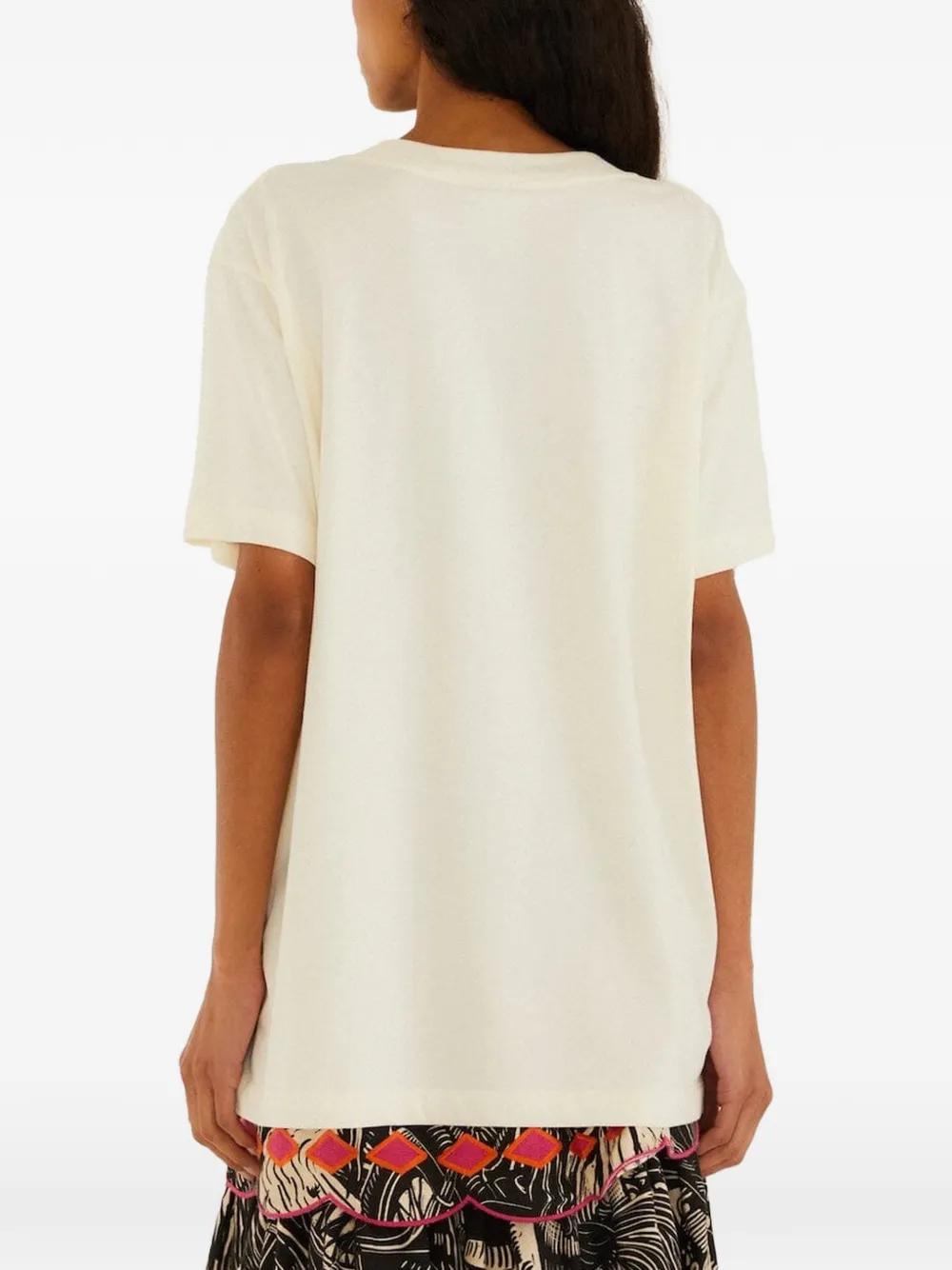 FARM Rio T-shirt met print Beige
