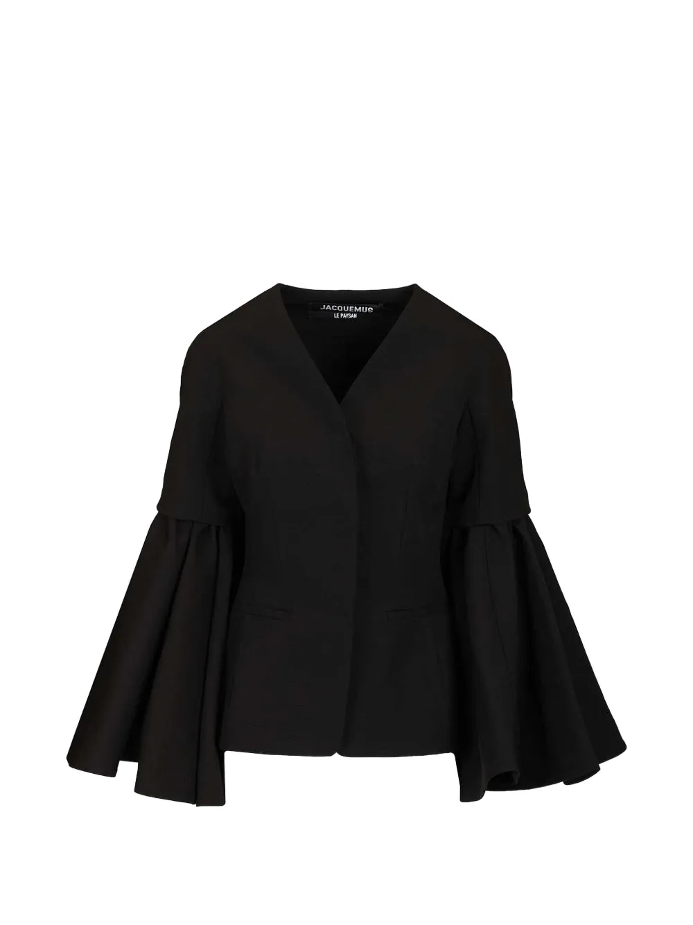 Jacquemus Paysan bell-sleeve jacket - Nero
