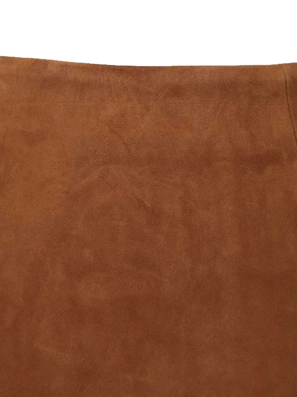 ROTATE BIRGER CHRISTENSEN Suède mini-rok Bruin