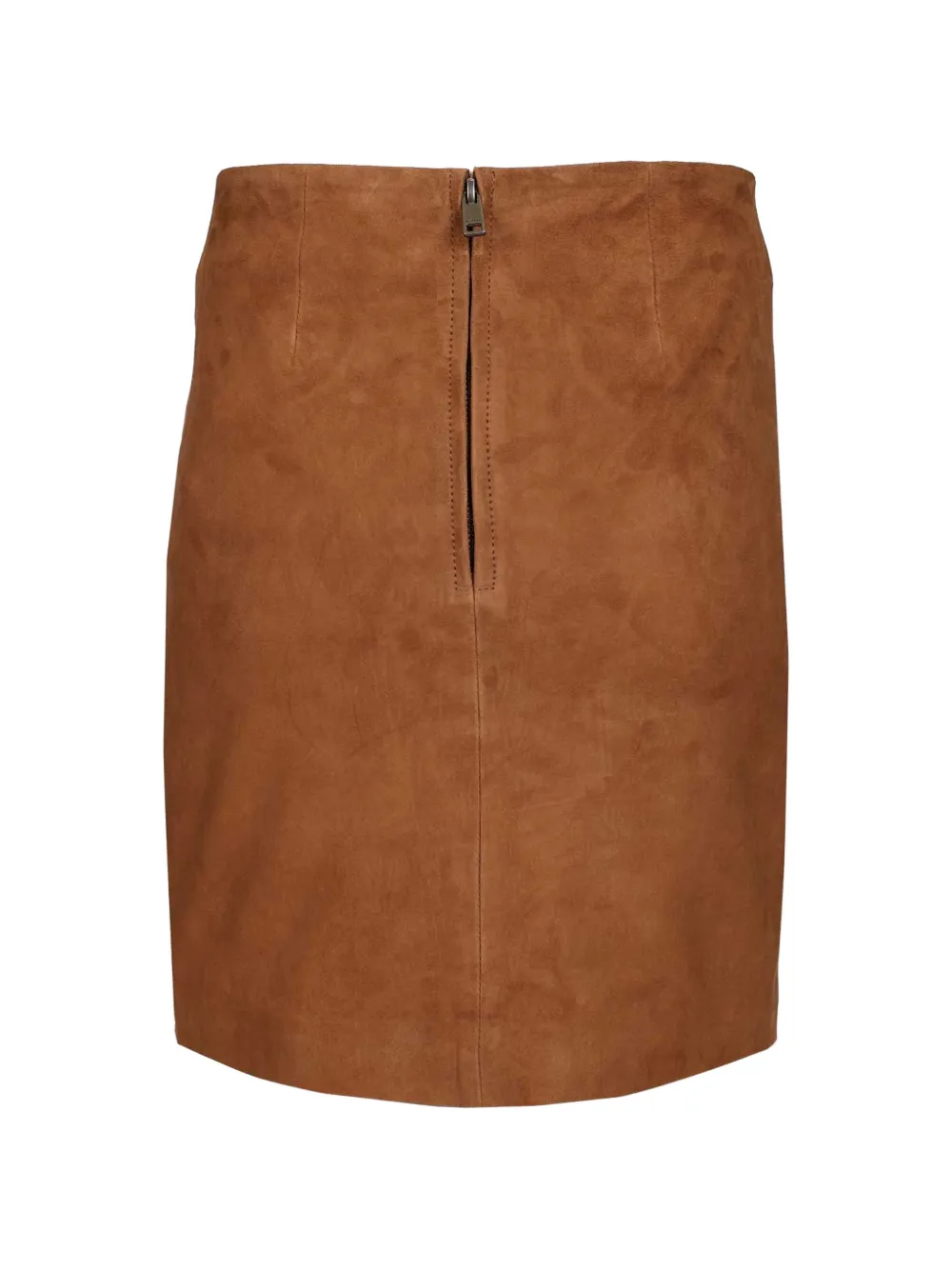 ROTATE BIRGER CHRISTENSEN Suède mini-rok Bruin