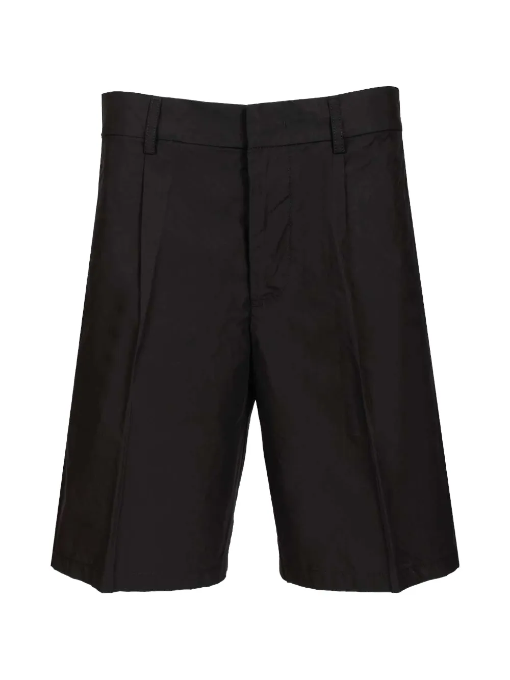 Emporio Armani pleated tailored shorts - Nero
