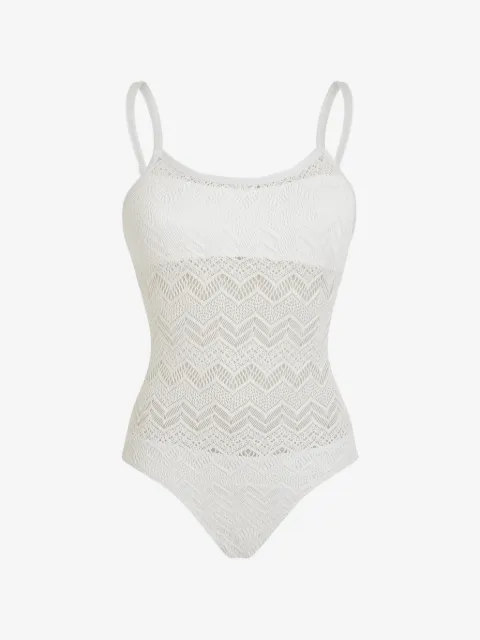 Vilebrequin traje de baño con motivo en zigzag