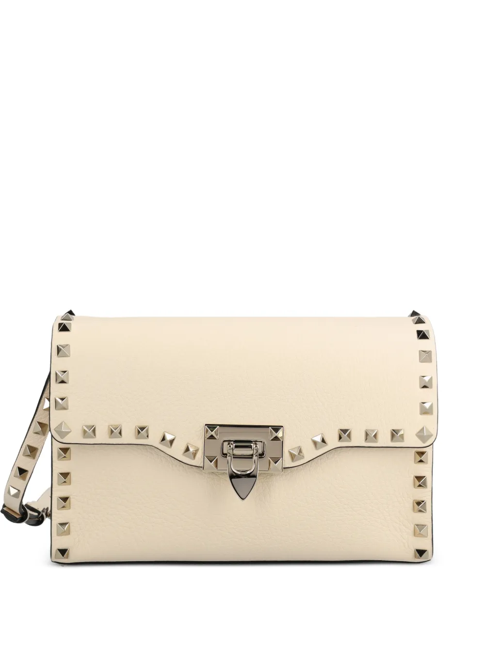Valentino Garavani small Rockstud shoulder bag - Neutrals
