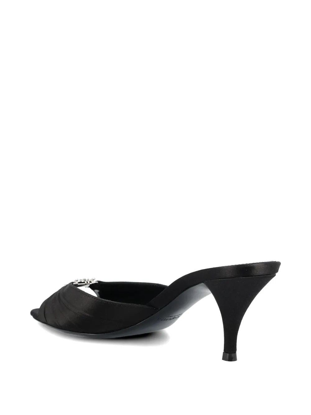Saint Laurent Jerry sandalen met logo-applicatie Zwart