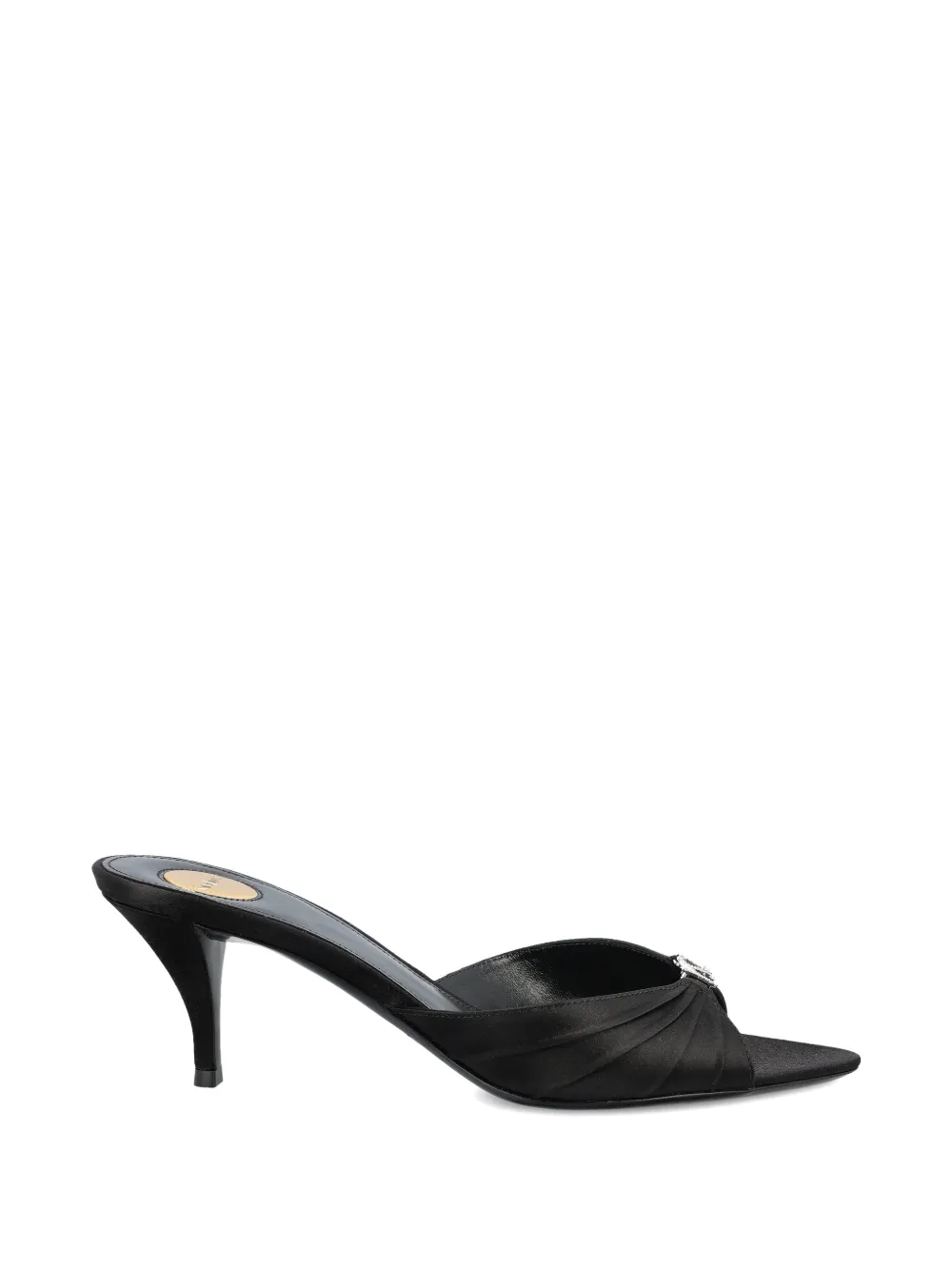 Saint Laurent Jerry sandalen met logo-applicatie Zwart