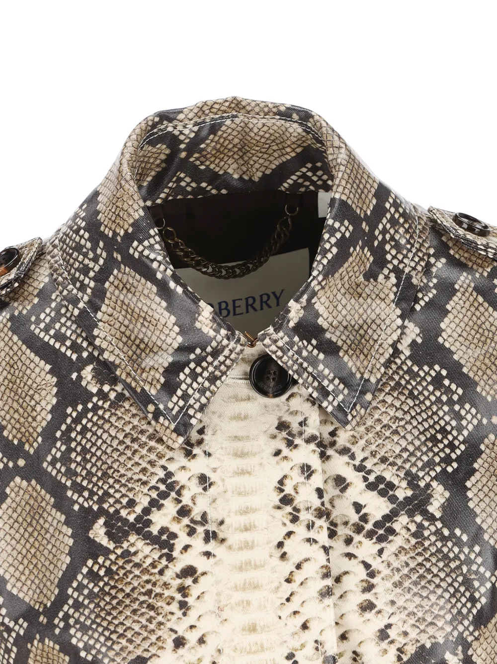 Burberry Stonehaven jas met ceintuur Beige