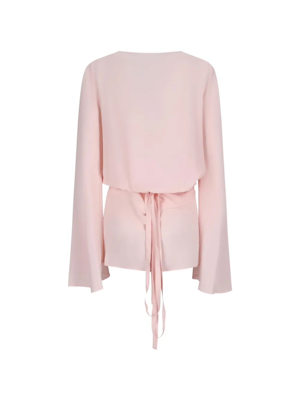 Federica Tosi keyhole cut-out empire-line mini dress Roze
