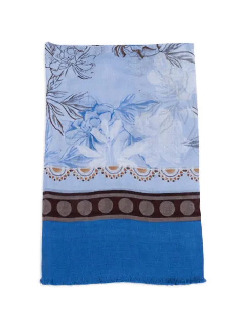 D'aniello Perla floral-print scarf
