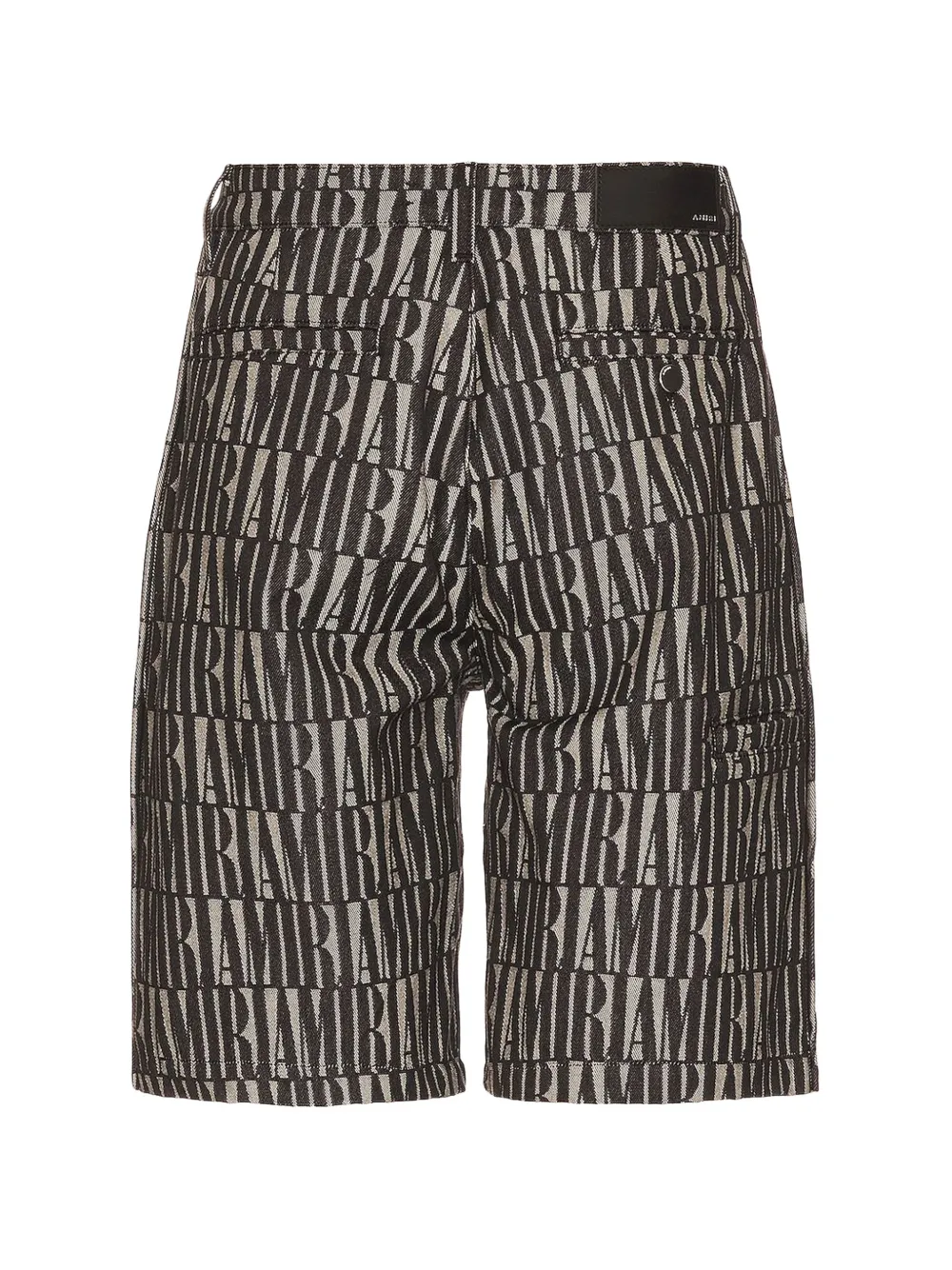AMIRI Shorts met jacquard Zwart