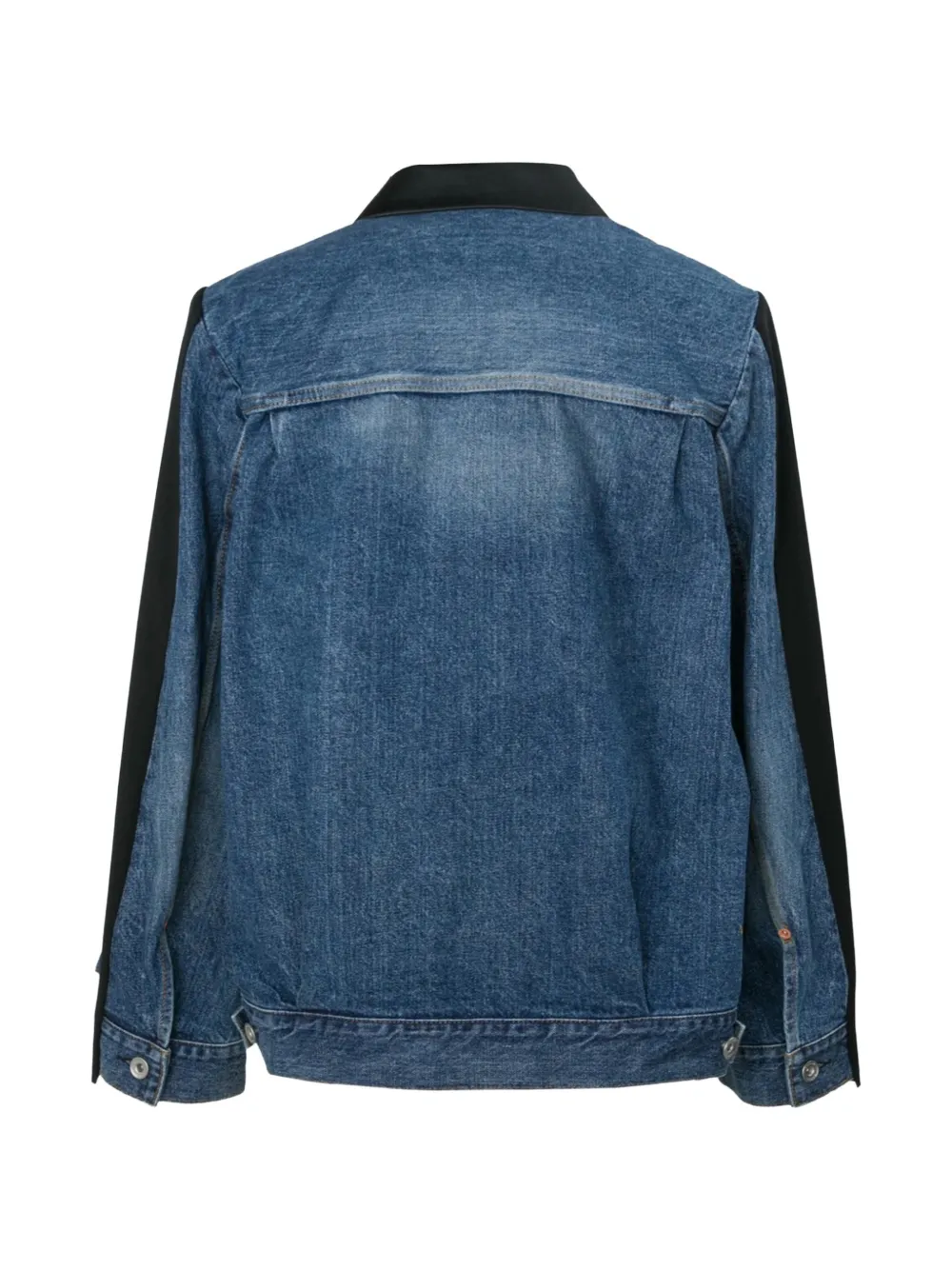 sacai Denim jack Zwart
