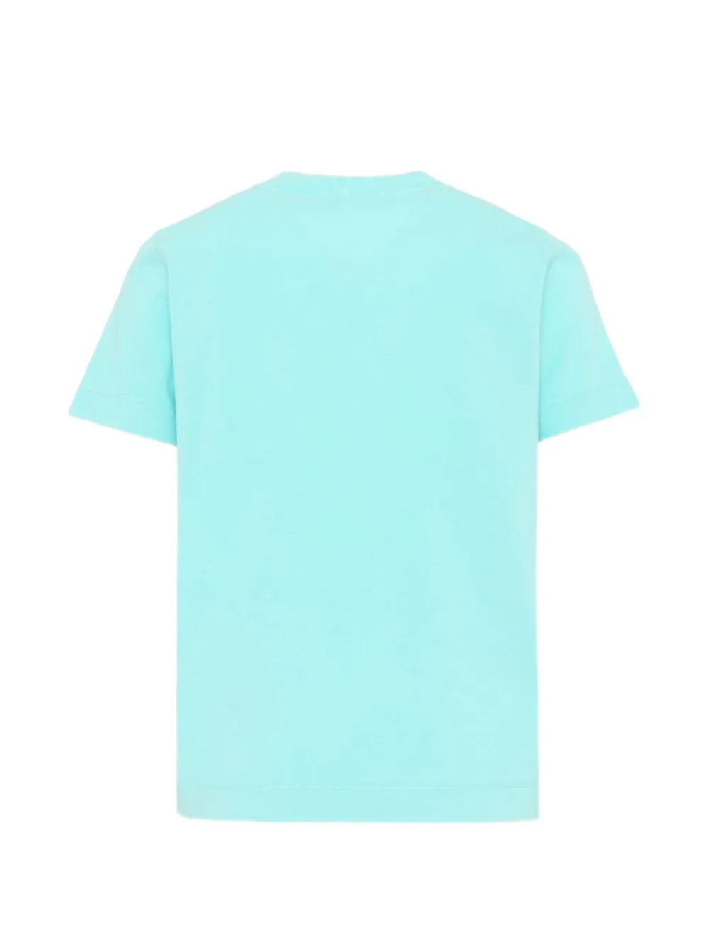 Stone Island Junior T-shirt met logopatch Blauw