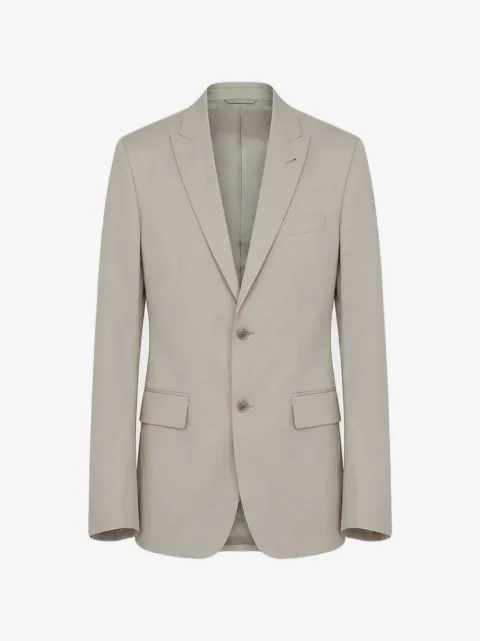 Rier peak-lapel single-breasted blazer