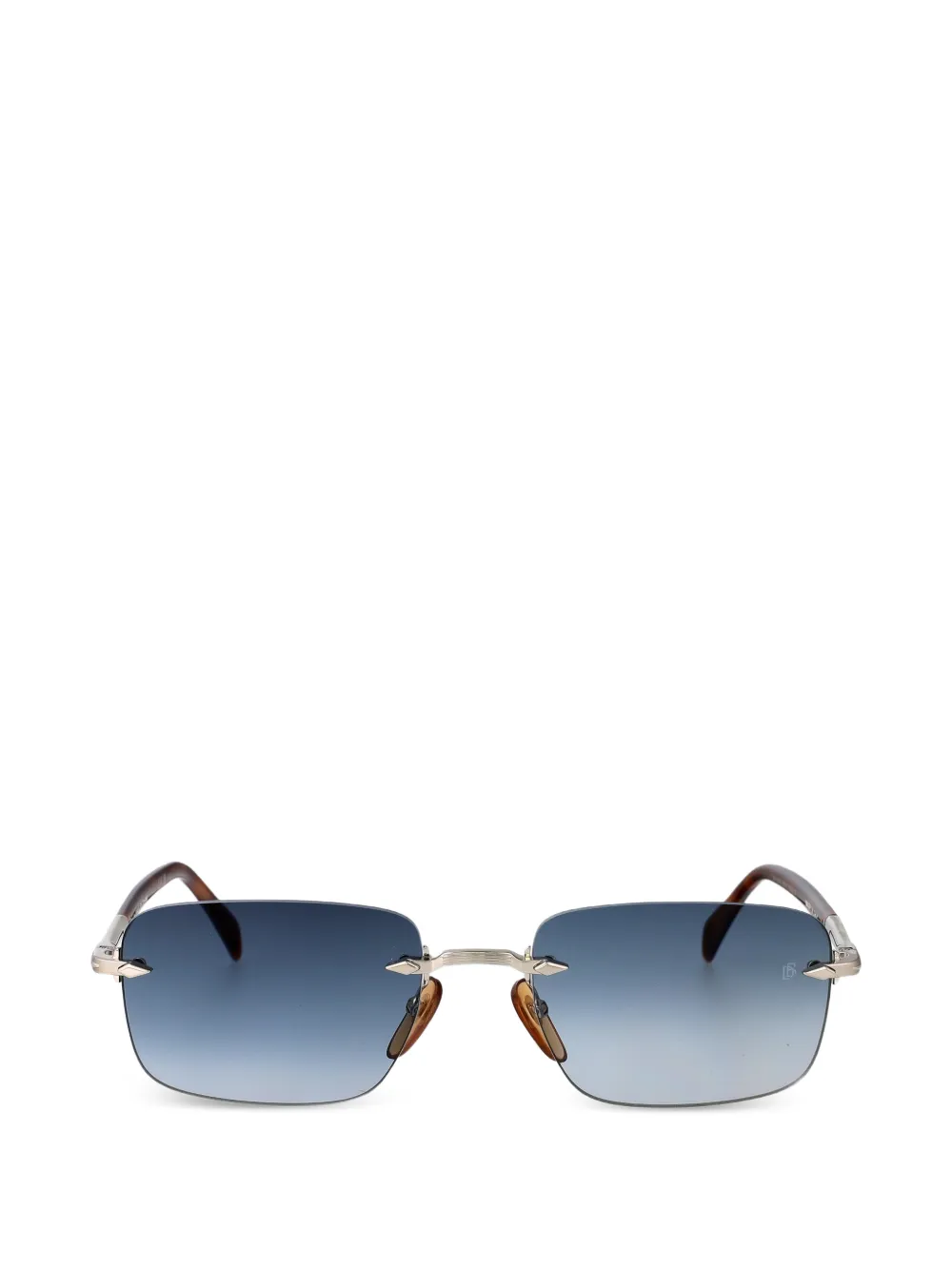 Eyewear by David Beckham square-frame sunglasses - Silber