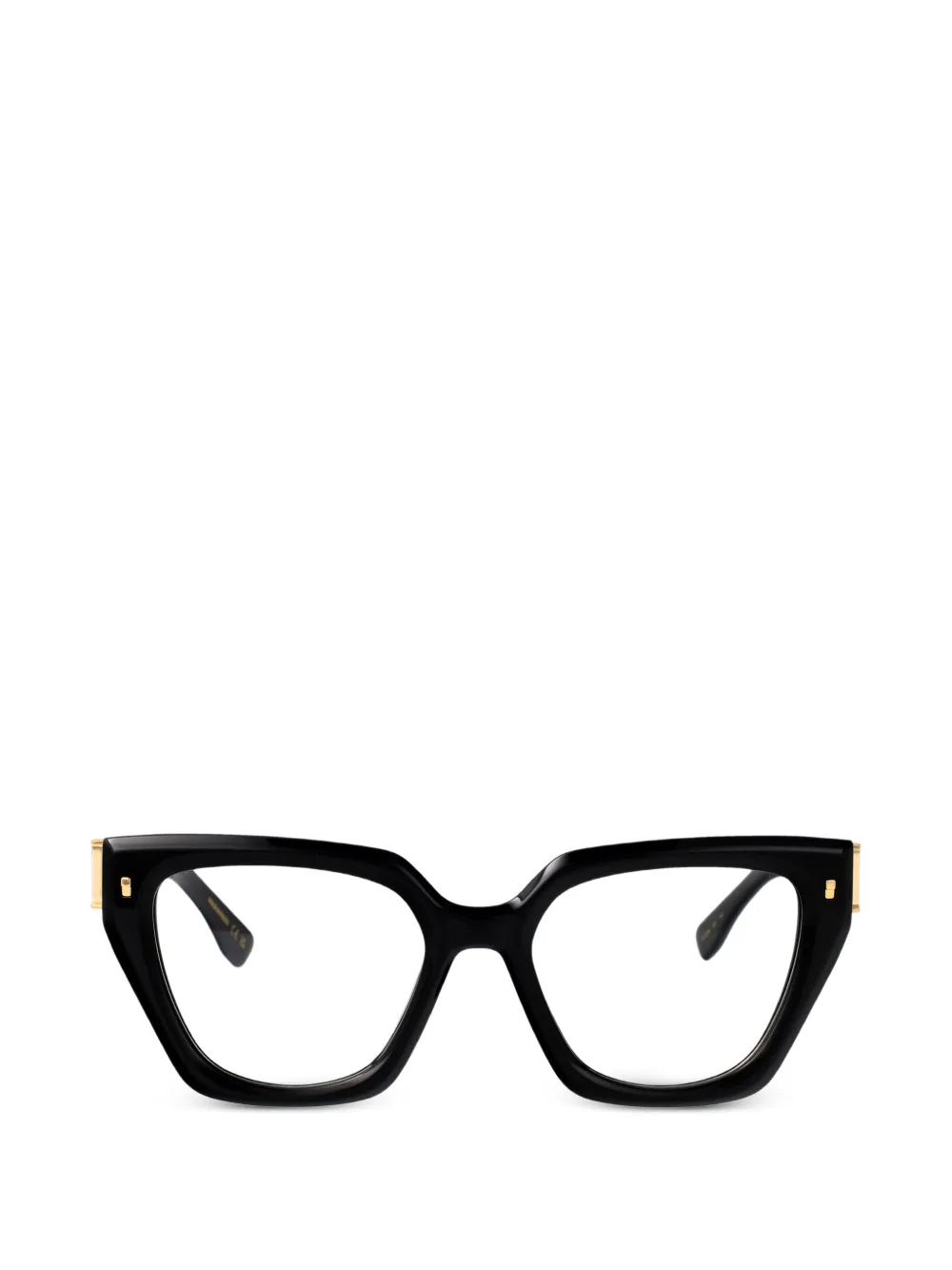 DSQUARED2 EYEWEAR geometric-frame glasses - Nero